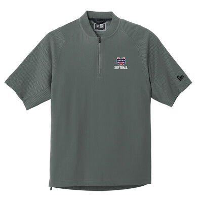 USW Softball - New Era® Short Sleeve 1/4-Zip Jacket