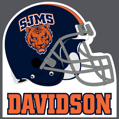 Johnson Football - Football Yard Sign