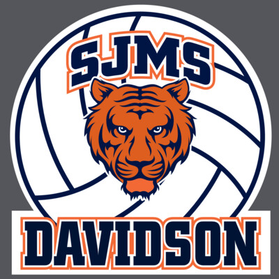 Johnson Tigers - Volleyball Yard Sign