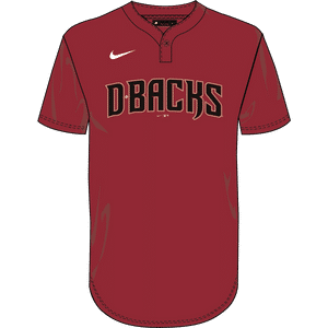 PBSA - MLB Replica 1-Button MLB Jersey