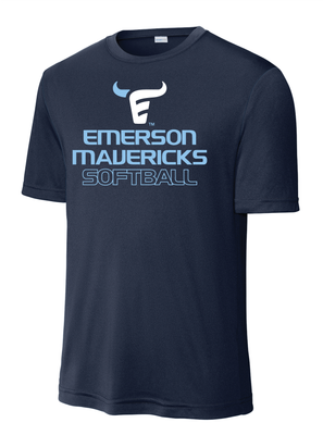 Emerson Softball - Fall Ball - Dri-Fit Short Sleeve