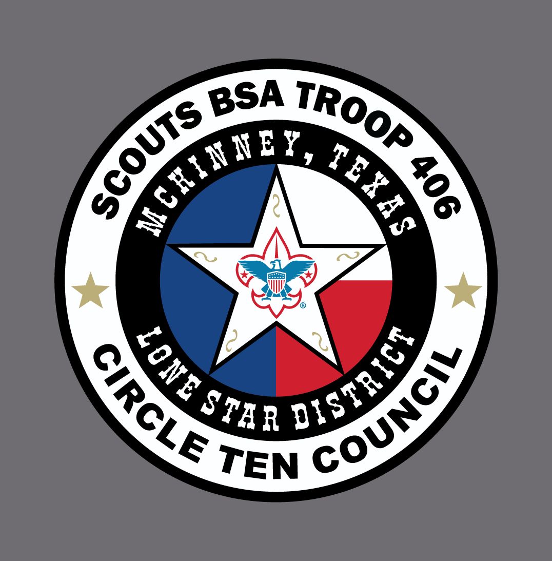 Scouting America - Troop 406 - Window Decal