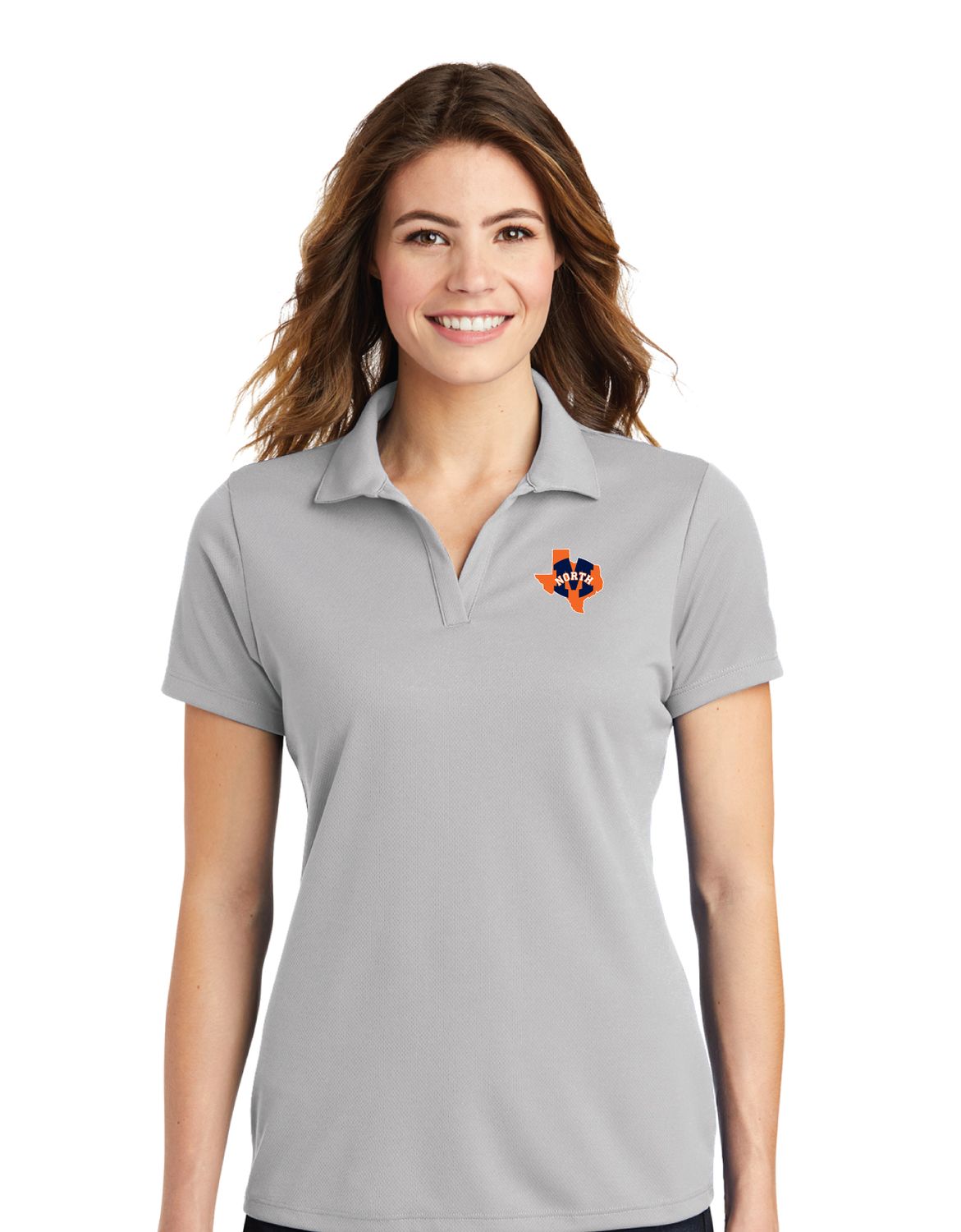 North Football - Embroidered Ladies Polo