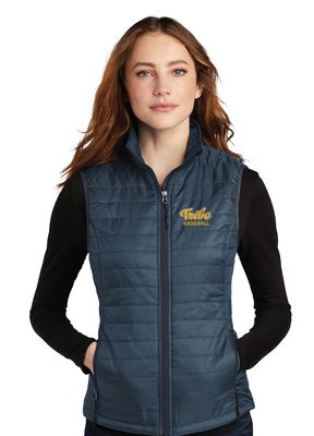 Tribe Baseball - Ladies Packable Puffy Vest