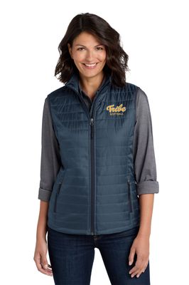 Tribe Baseball - Ladies Packable Puffy Vest