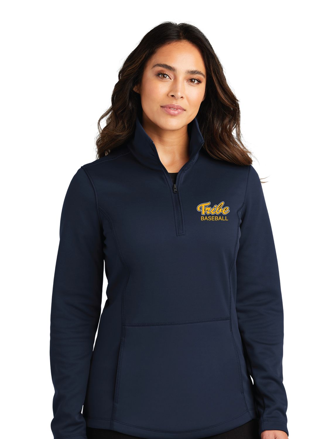 Tribe Baseball - Ladies Smooth Fleece 1/4-Zip