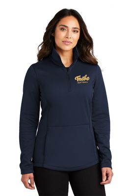 Tribe Baseball - Ladies Smooth Fleece 1/4-Zip