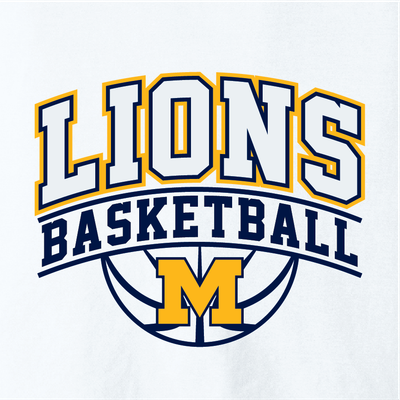 McKinney Basketball - ARCHED HALF