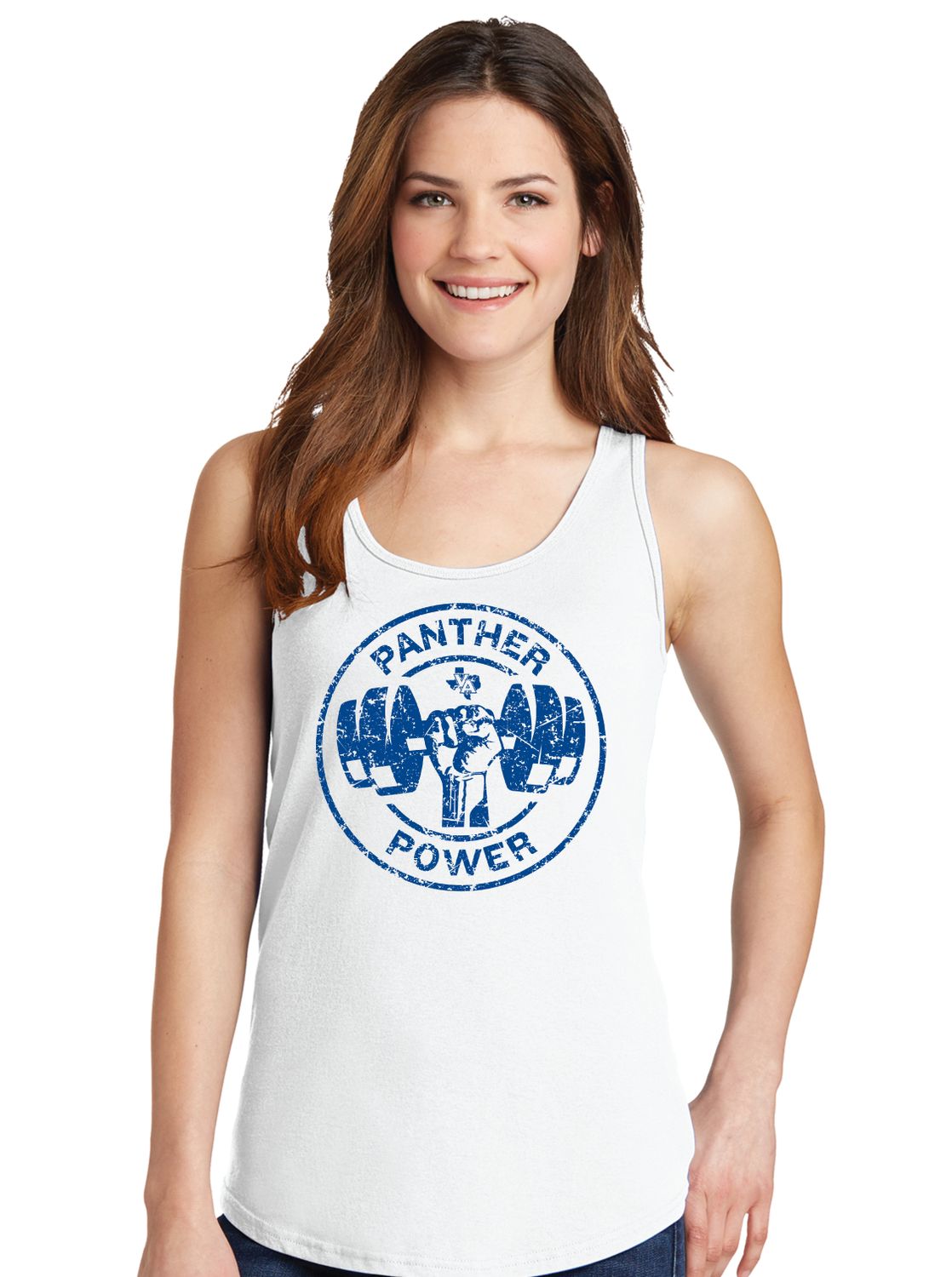 Paw Shop Powerlifting - Circle - Cotton Tank
