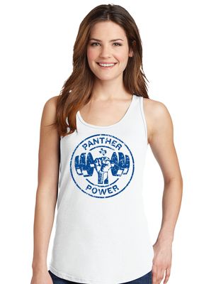 Paw Shop Powerlifting - Circle - Cotton Tank
