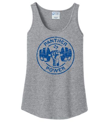 Paw Shop Powerlifting - Circle - Cotton Tank