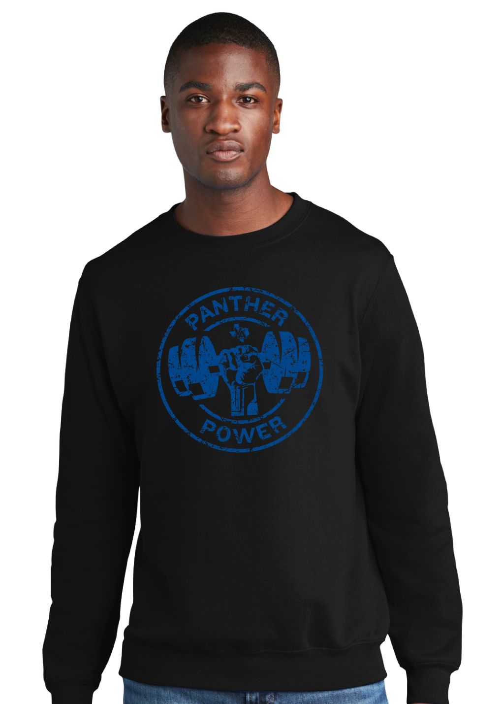 Paw Shop Powerlifting - Circle - Crew Sweatshirt