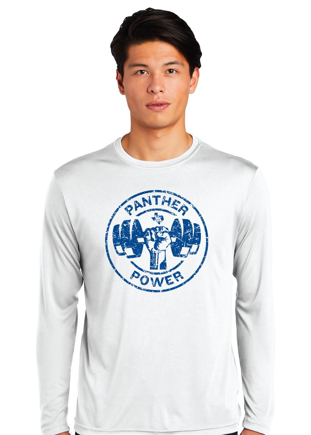 Paw Shop Powerlifting - Circle - Dri Fit Long Sleeve