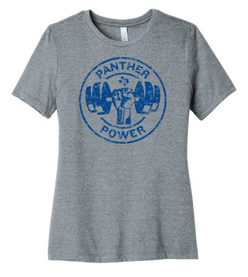 Paw Shop Powerlifting - Circle -  Bella+Canvas Ladies