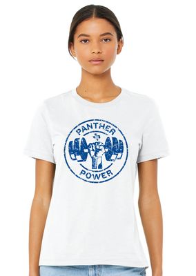 Paw Shop Powerlifting - Circle -  Bella+Canvas Ladies