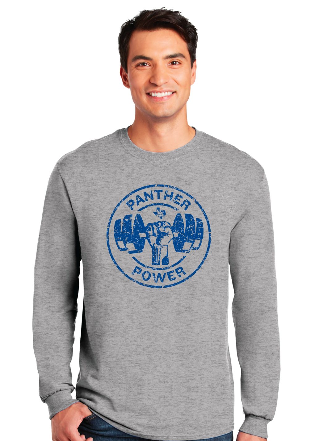 Paw Shop Powerlifting - Circle - Long Sleeve