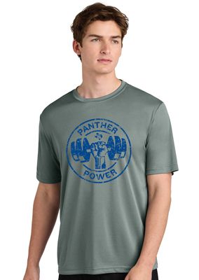 Paw Shop Powerlifting - Circle - Dri Fit Short Sleeve