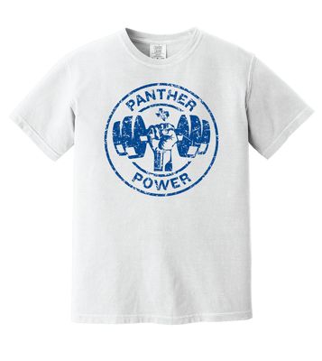 Paw Shop Powerlifting - Circle - Comfort Colors Short Sleeve