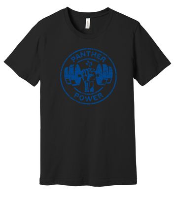 Paw Shop Powerlifting - Circle - Bella+Canvas Short Sleeve