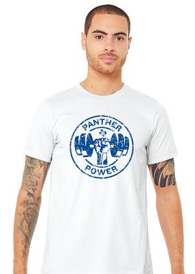 Paw Shop Powerlifting - Circle - Bella+Canvas Short Sleeve