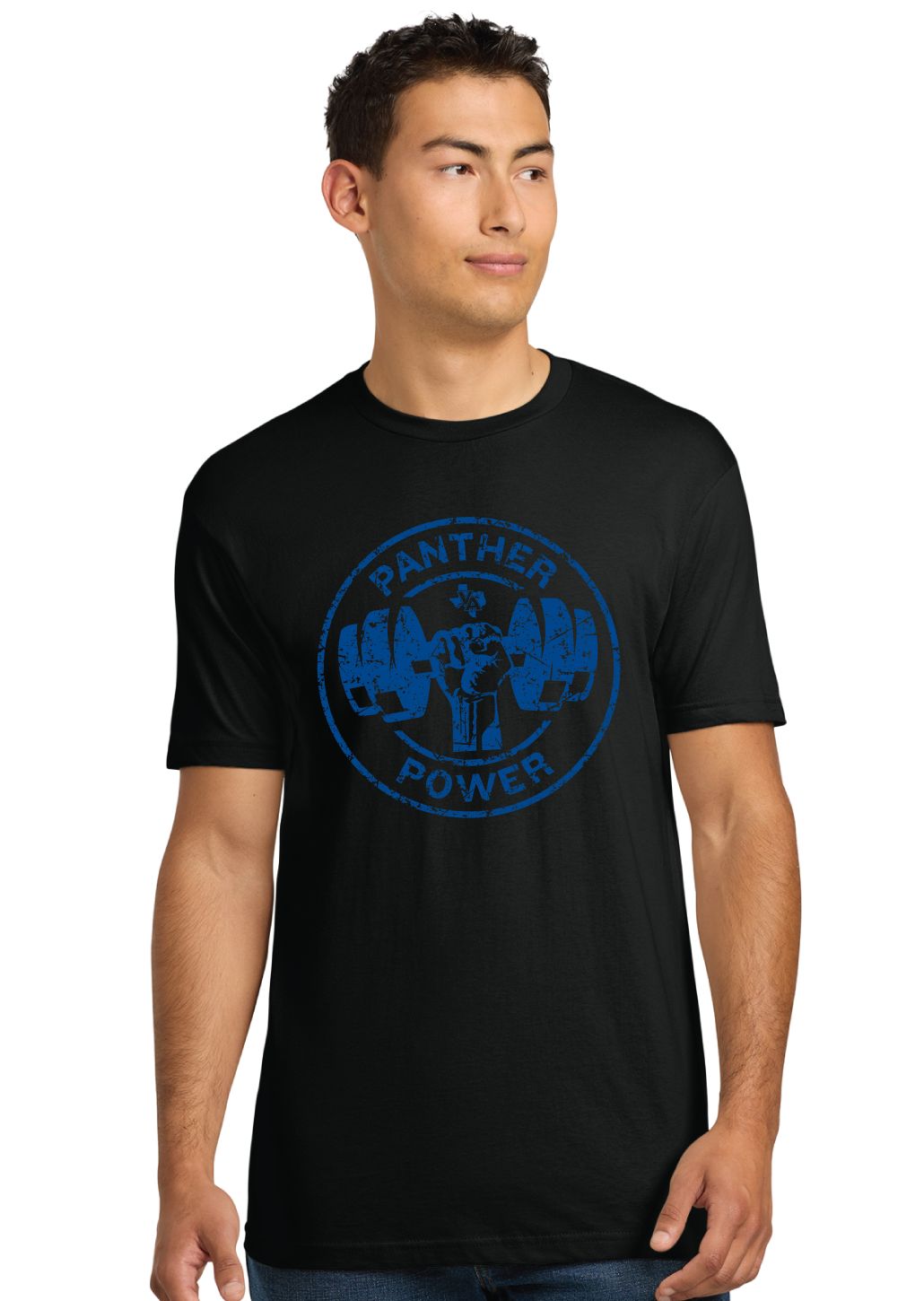Paw Shop Powerlifting - Circle - Next Level Short Sleeve