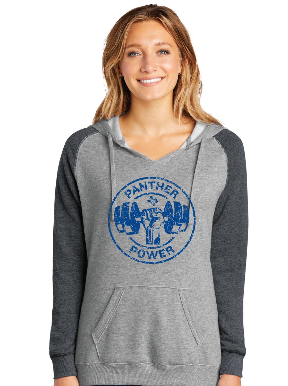 Paw Shop Powerlifting - Circle - Lightweight Raglan Hoodie