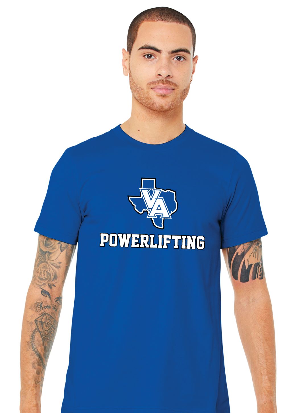 Paw Shop Powerlifting - Texas - Bella+Canvas Short Sleeve