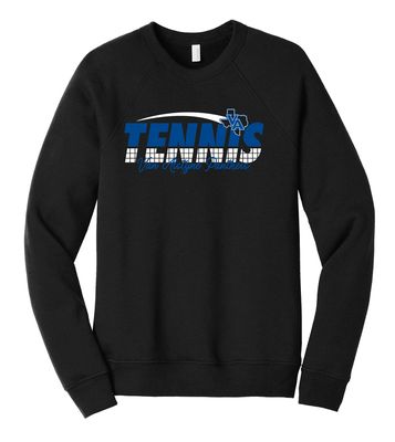 Paw Shop Tennis - Net - Bella+Canvas Crew Sweatshirt