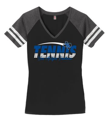 Paw Shop Tennis - Net - Game V-Neck Tee