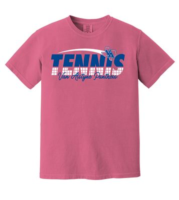Paw Shop Tennis - Net - Comfort Color Short Sleeve