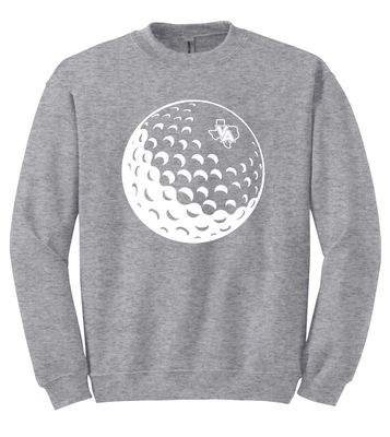 Paw Shop Golf - Big Ball - Crew Sweatshirt