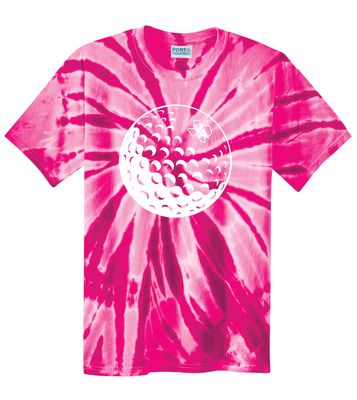 Paw Shop Golf - Big Ball - Tie Dye Short Sleeve