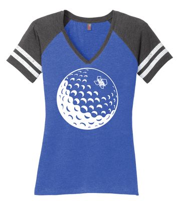 Paw Shop Golf - Big Ball - Game V-Neck Tee