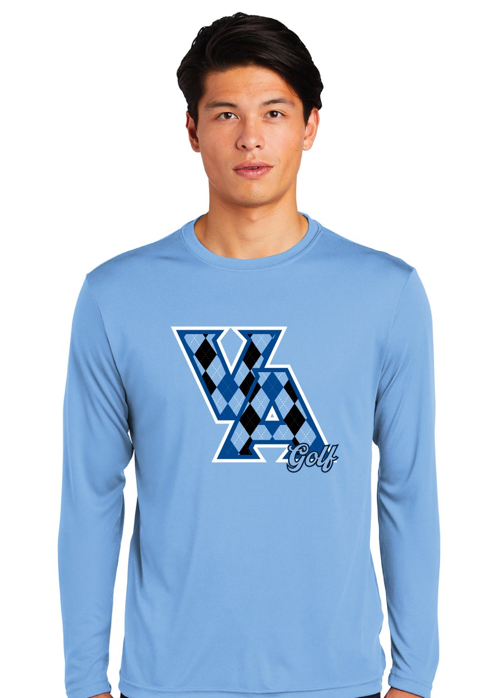 Paw Shop Golf - Argyle - Dri Fit Long Sleeve