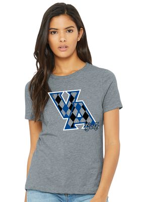 Paw Shop Golf - Argyle - Bella+Canvas Ladies