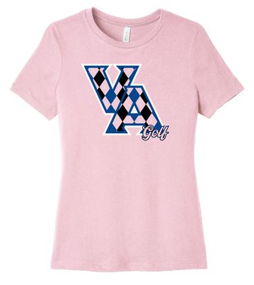 Paw Shop Golf - Argyle - Bella+Canvas Ladies