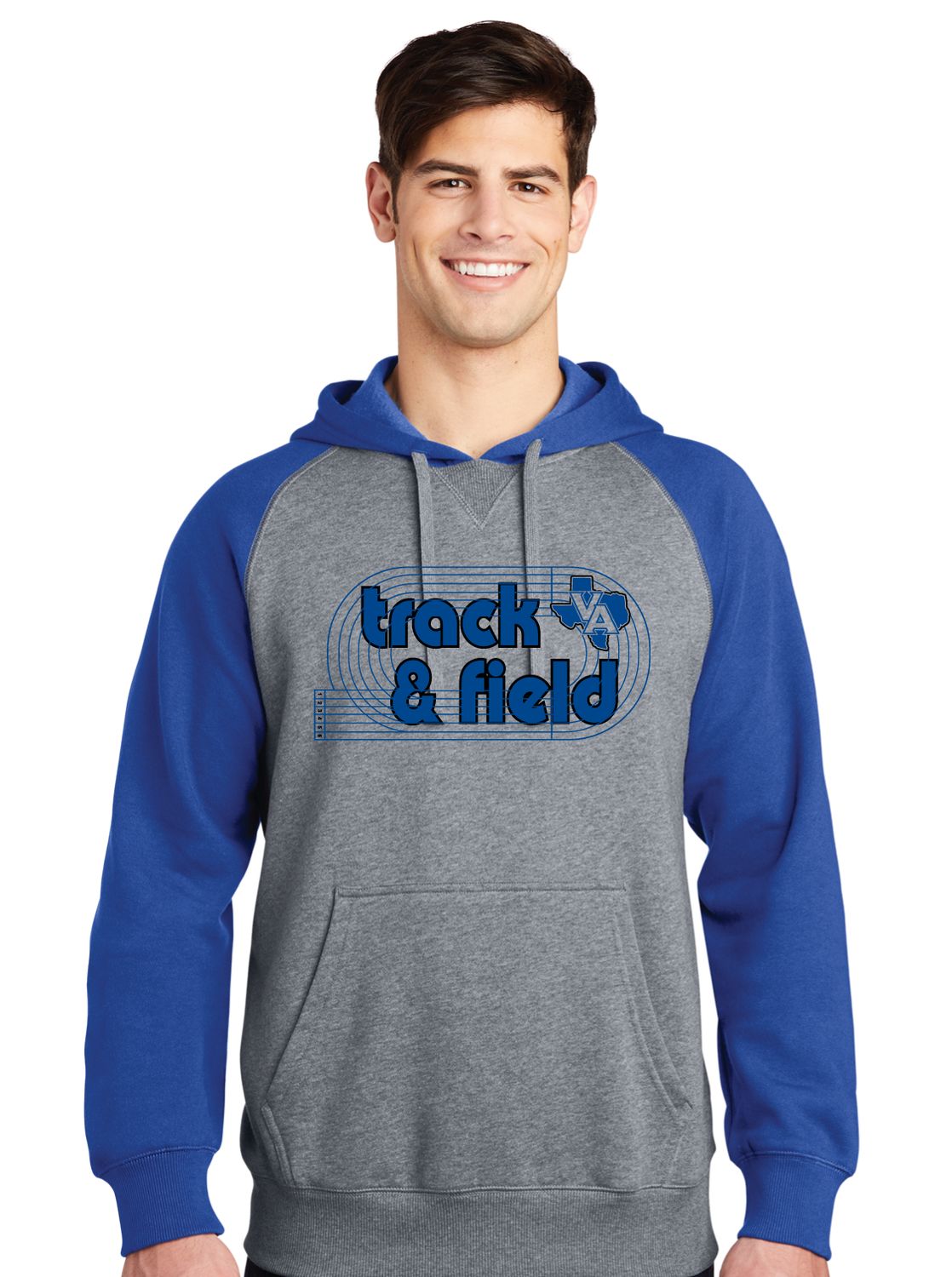 Paw Shop Track - Lanes - Raglan Hoodie