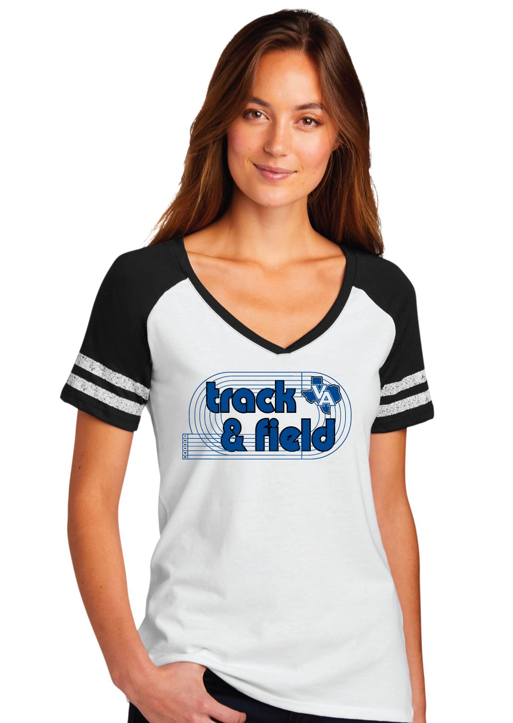 Paw Shop Track - Lanes - Game V-Neck Tee