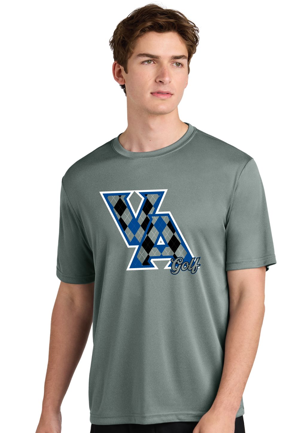 Paw Shop Golf - Argyle - Dri Fit Short Sleeve