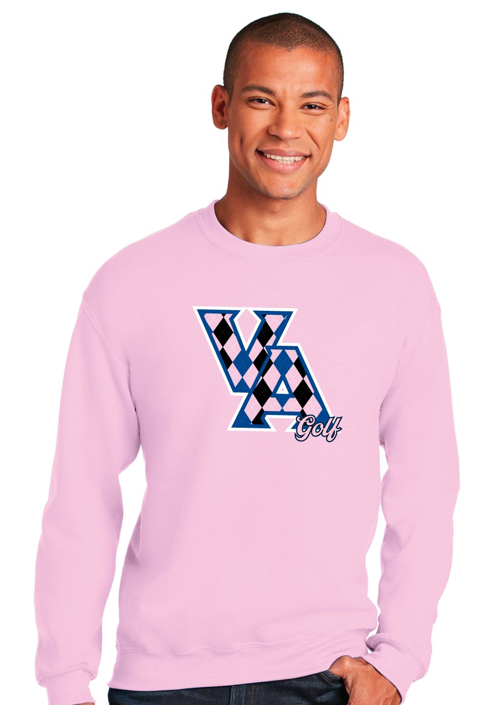 Paw Shop Golf - Argyle - Crew Sweatshirt