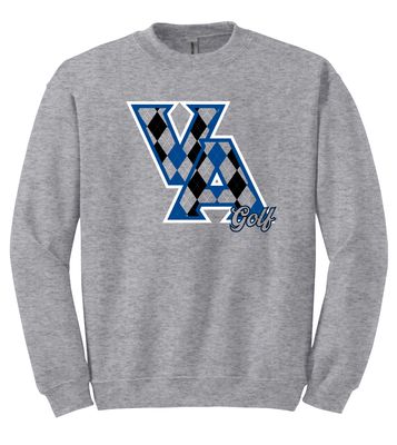Paw Shop Golf - Argyle - Crew Sweatshirt