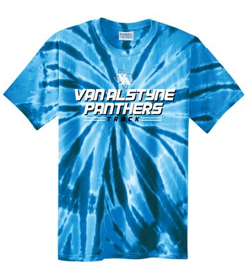 Paw Shop Track - Slant - Tie Dye Short Sleeve