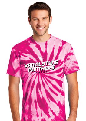 Paw Shop Track - Slant - Tie Dye Short Sleeve