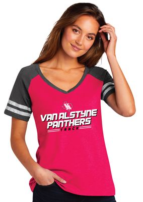 Paw Shop Track - Slant - Game V-Neck Tee