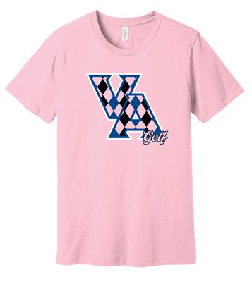 Paw Shop Golf - Argyle - Bella+Canvas Short Sleeve