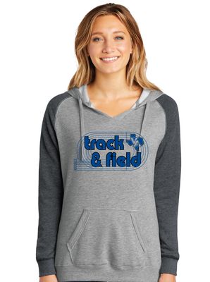 Paw Shop Track - Lanes - Lightweight Raglan Hoodie