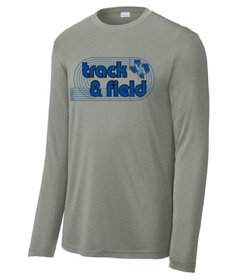 Paw Shop Track - Lanes - Dri Fit Long Sleeve