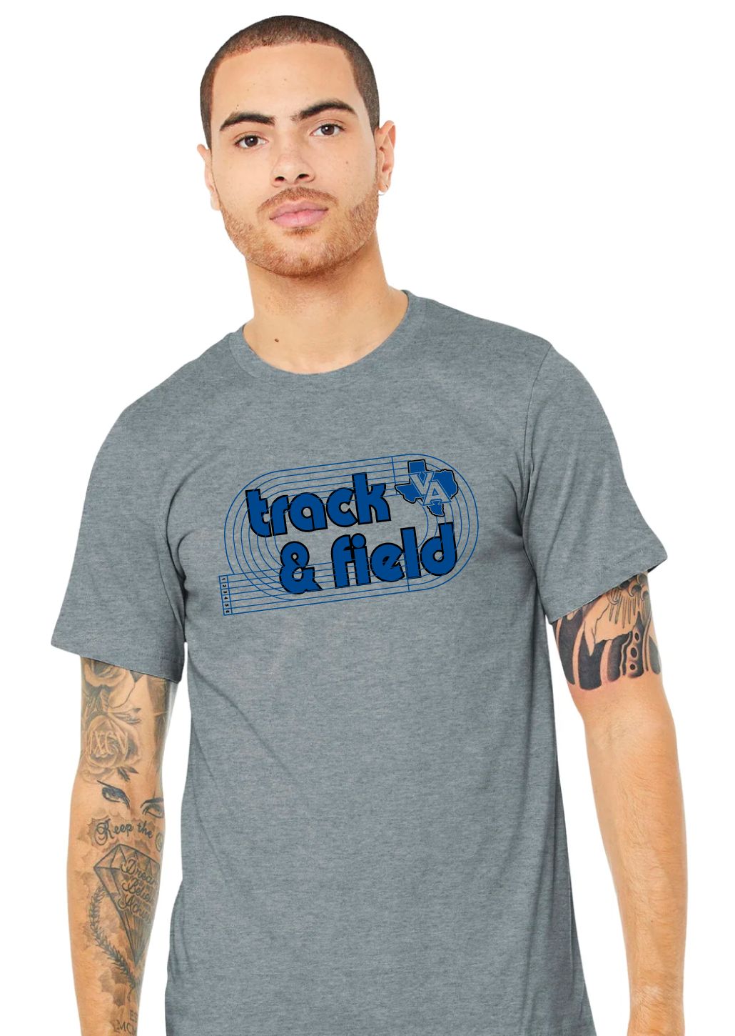 Paw Shop Track - Lanes - Bella+Canvas Short Sleeve