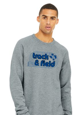 Paw Shop Track - Lanes - Bella+Canvas Crew Sweatshirt