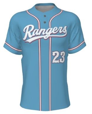 Rangers Mullis - Baby Blue Jersey